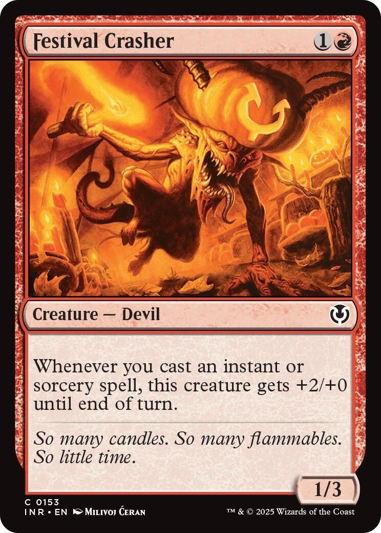 Image for Festival Crasher (153) (Innistrad Remastered) (INR) - Magic: The Gathering