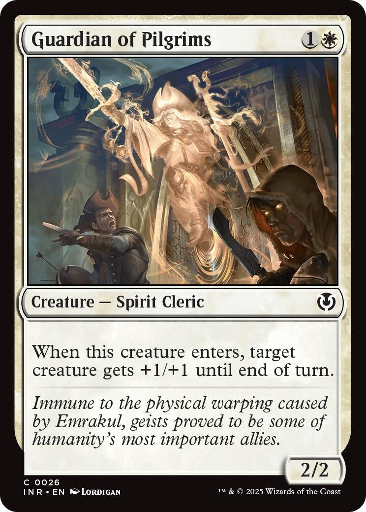 Image for Guardian of Pilgrims (26) (Innistrad Remastered) (INR) - Magic: The Gathering