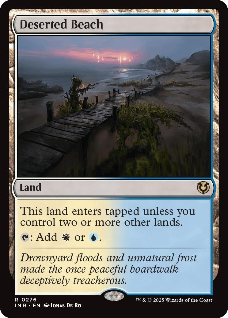 Image for Deserted Beach (276) (Innistrad Remastered) (INR) - Magic: The Gathering