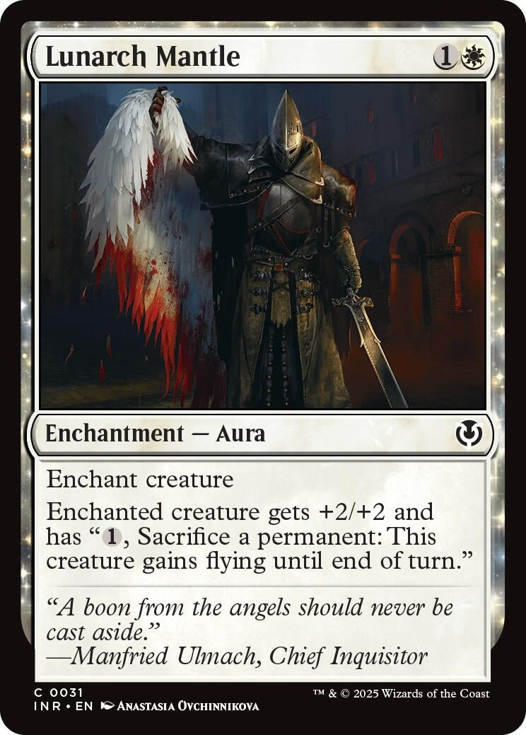 Image for Lunarch Mantle (31) (Innistrad Remastered) (INR) - Magic: The Gathering
