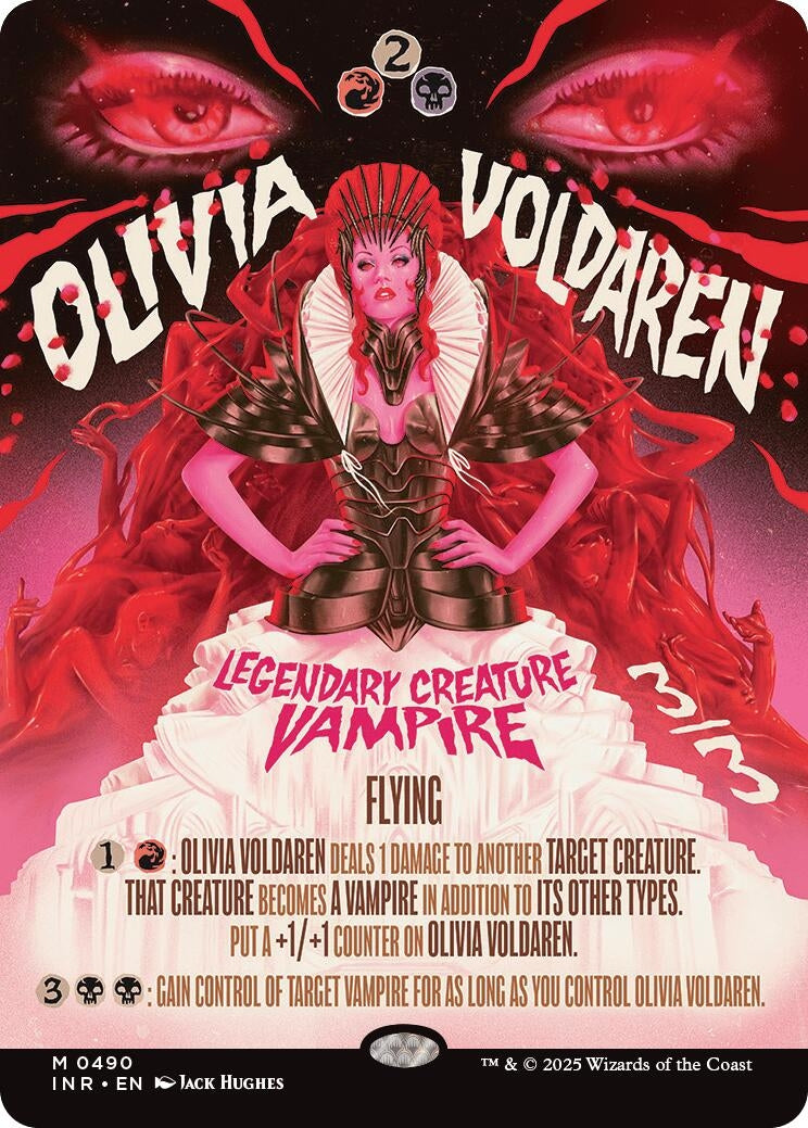 Image for Olivia Voldaren (Showcase) (490) (Innistrad Remastered) (INR) - Magic: The Gathering