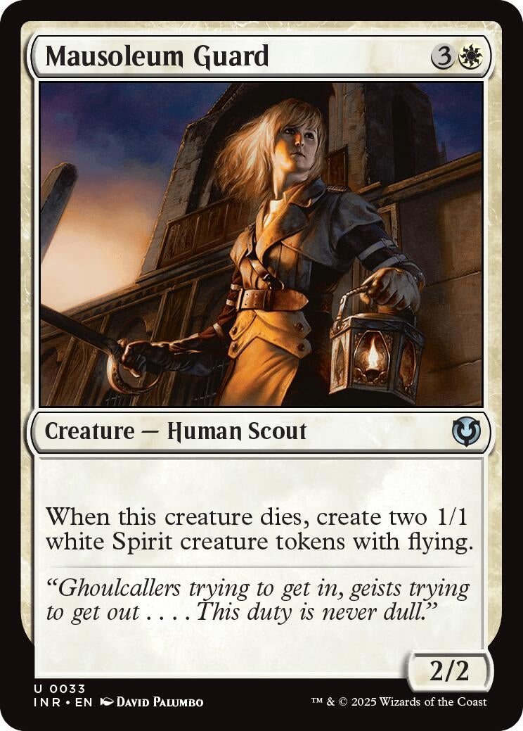Image for Mausoleum Guard (33) (Innistrad Remastered) (INR) - Magic: The Gathering
