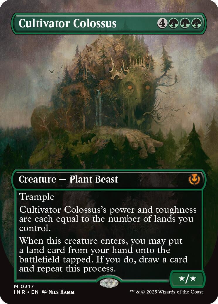 Cultivator Colossus (Borderless) (317) (Innistrad Remastered)