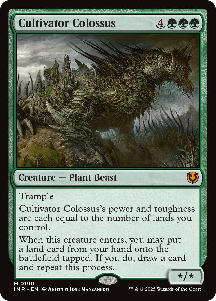 Image for Cultivator Colossus (190) (Innistrad Remastered) (INR) - Magic: The Gathering