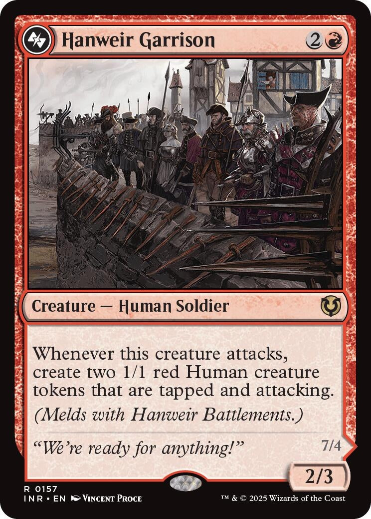 Image for Hanweir Garrison (157) (Innistrad Remastered) (INR) - Magic: The Gathering