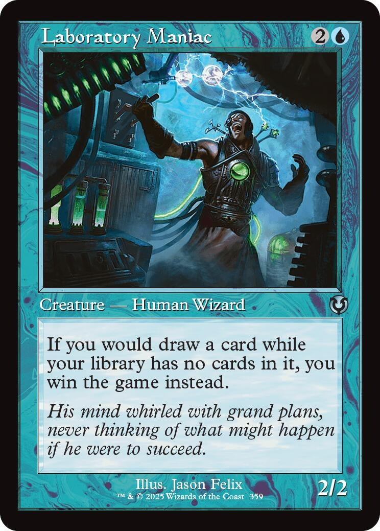 Image for Laboratory Maniac (Retro Frame) (359) (Innistrad Remastered) (INR) - Magic: The Gathering