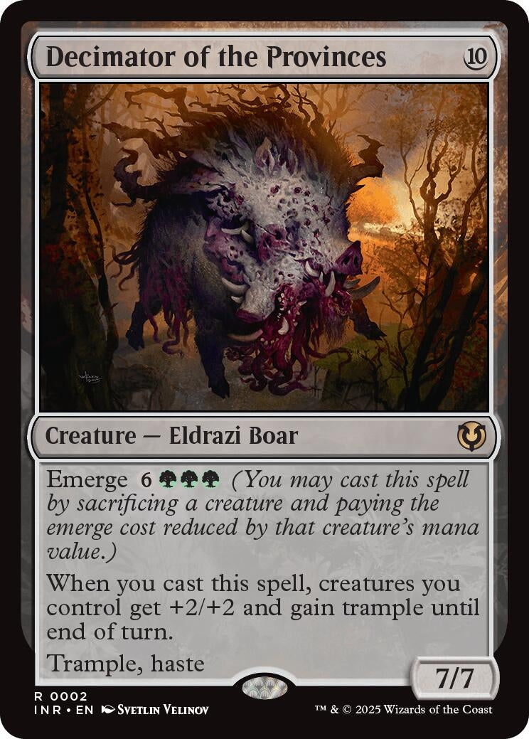 Image for Decimator of the Provinces (2) (Innistrad Remastered) (INR) - Magic: The Gathering