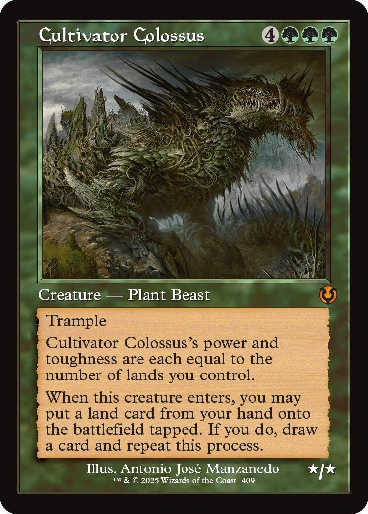 Image for Cultivator Colossus (Retro Frame) (409) (Innistrad Remastered) (INR) - Magic: The Gathering