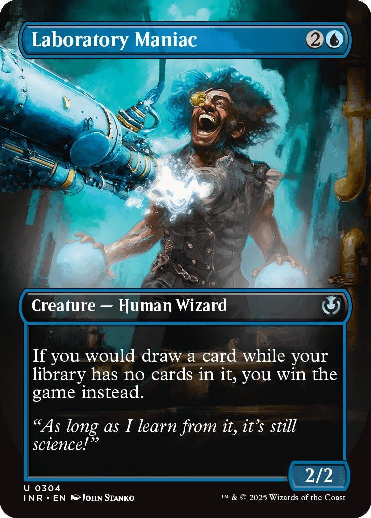 Image for Laboratory Maniac (Borderless) (304) (Innistrad Remastered) (INR) - Magic: The Gathering