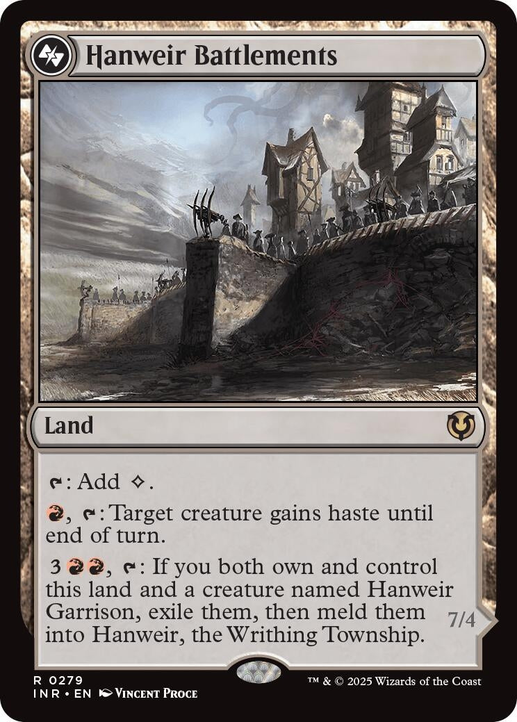 Image for Hanweir Battlements (279) (Innistrad Remastered) (INR) - Magic: The Gathering