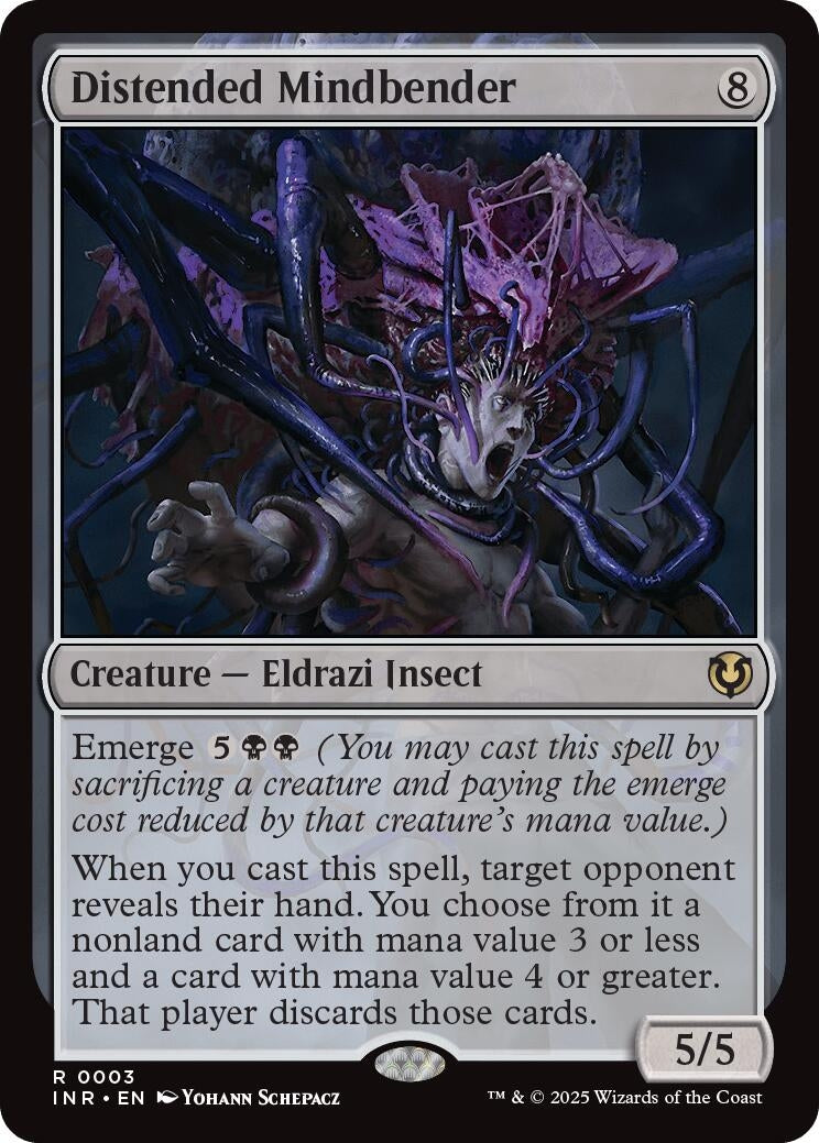 Image for Distended Mindbender (3) (Innistrad Remastered) (INR) - Magic: The Gathering