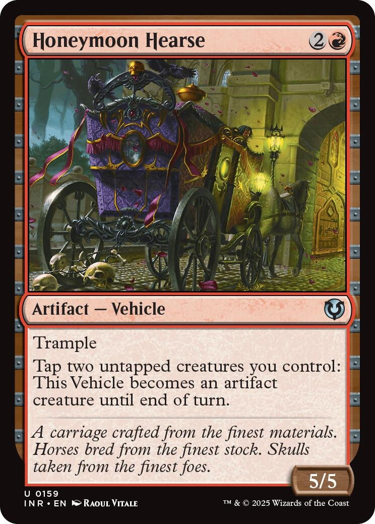 Image for Honeymoon Hearse (159) (Innistrad Remastered) (INR) - Magic: The Gathering