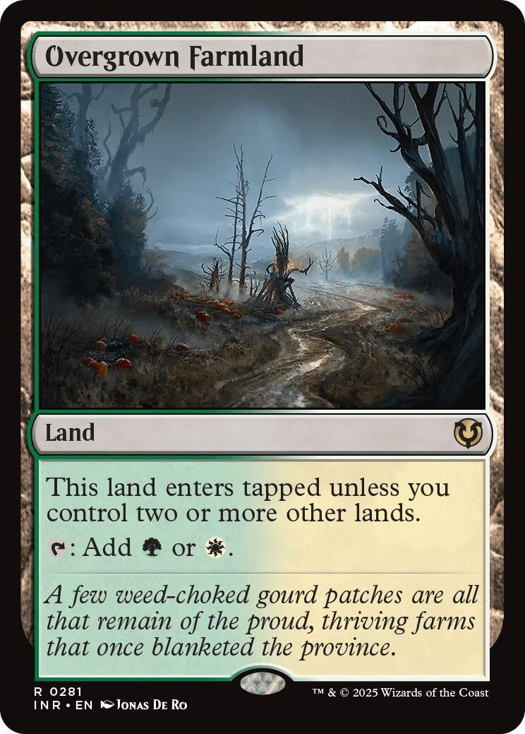 Image for Overgrown Farmland (281) (Innistrad Remastered) (INR) - Magic: The Gathering