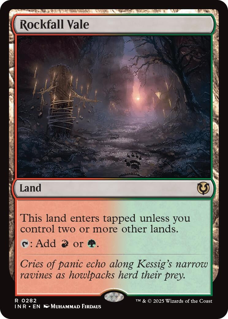 Image for Rockfall Vale (282) (Innistrad Remastered) (INR) - Magic: The Gathering