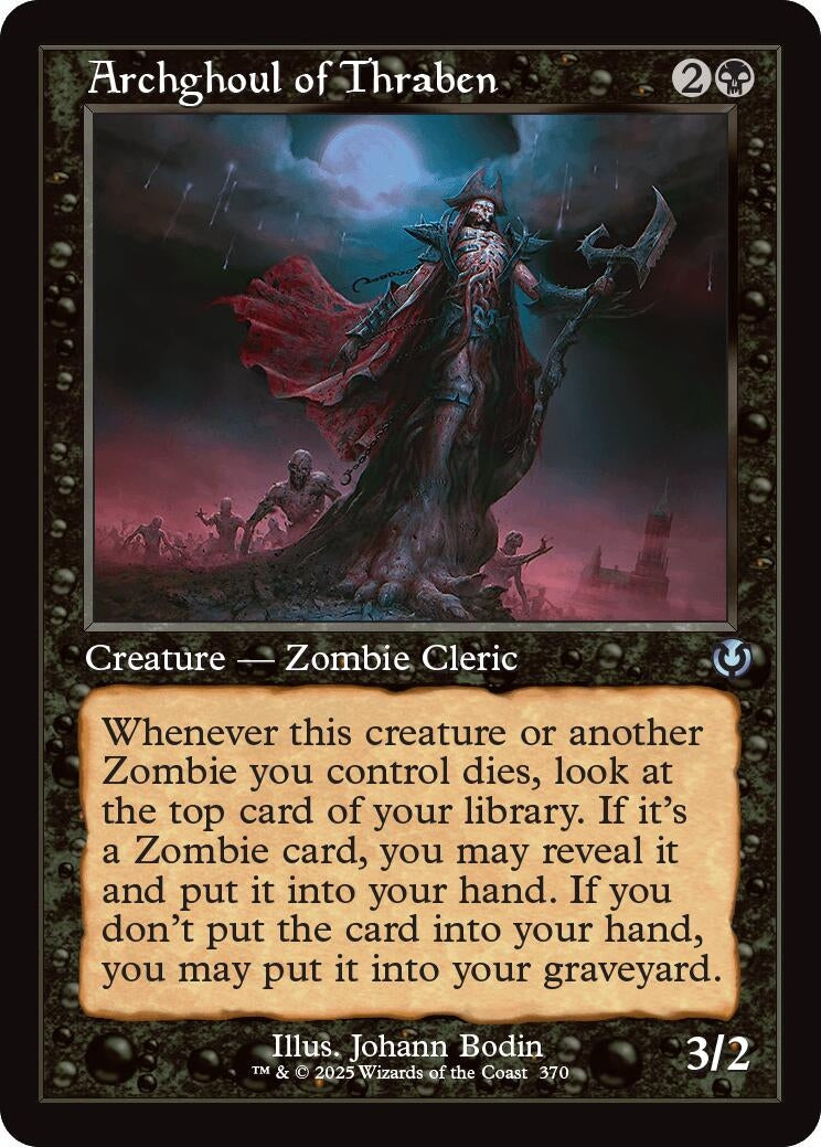 Image for Archghoul of Thraben (Retro Frame) (370) (Innistrad Remastered) (INR) - Magic: The Gathering