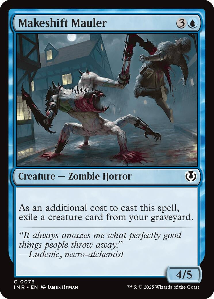 Image for Makeshift Mauler (73) (Innistrad Remastered) (INR) - Magic: The Gathering