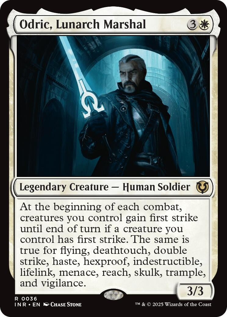 Image for Odric, Lunarch Marshal (36) (Innistrad Remastered) (INR) - Magic: The Gathering