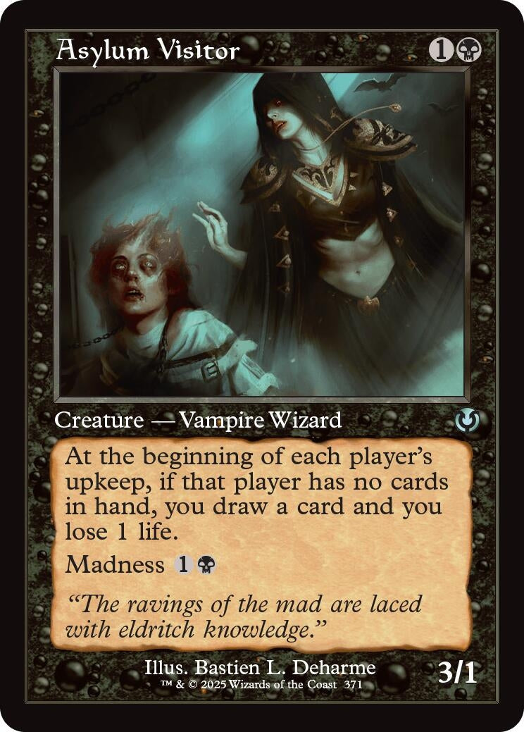 Image for Asylum Visitor (Retro Frame) (371) (Innistrad Remastered) (INR) - Magic: The Gathering