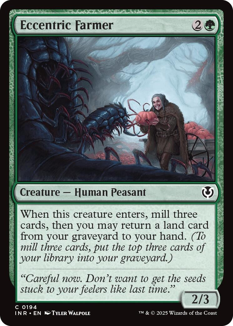 Image for Eccentric Farmer (194) (Innistrad Remastered) (INR) - Magic: The Gathering