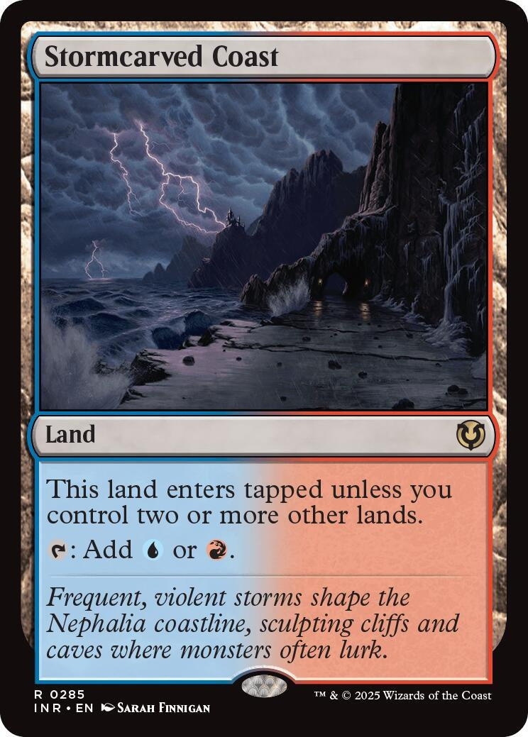 Image for Stormcarved Coast (285) (Innistrad Remastered) (INR) - Magic: The Gathering