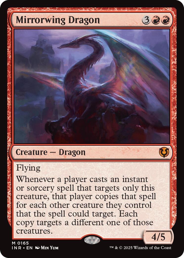 Image for Mirrorwing Dragon (165) (Innistrad Remastered) (INR) - Magic: The Gathering