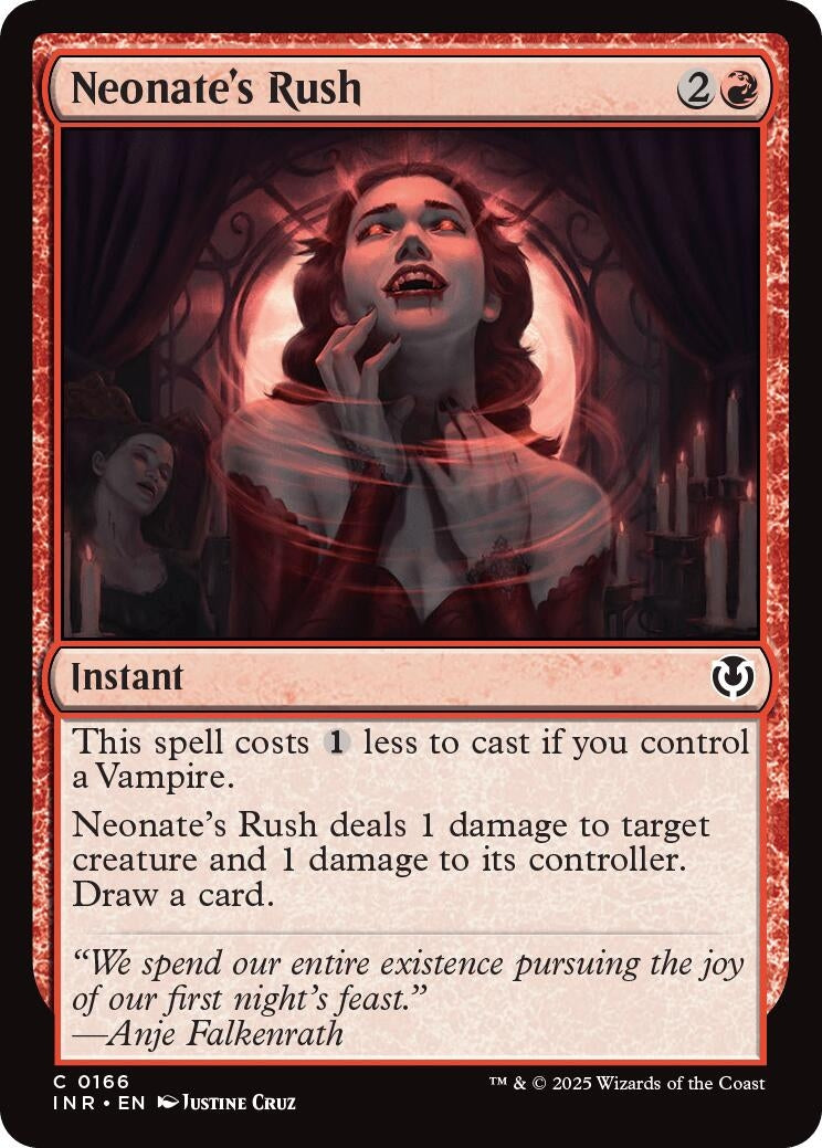 Image for Neonate's Rush (166) (Innistrad Remastered) (INR) - Magic: The Gathering
