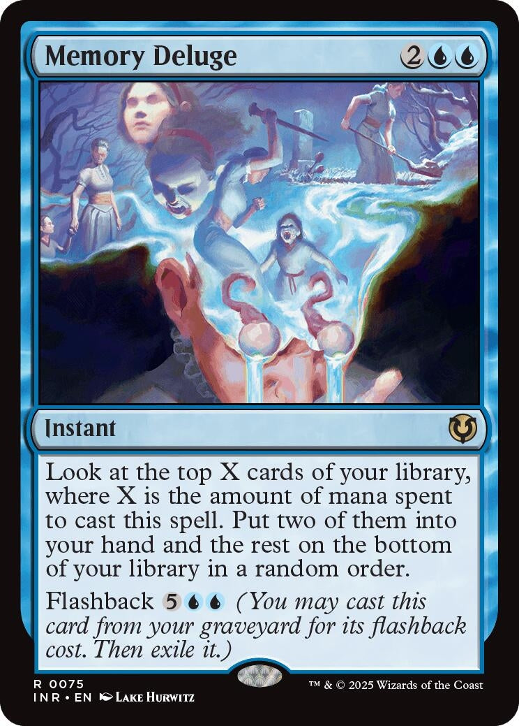 Image for Memory Deluge (75) (Innistrad Remastered) (INR) - Magic: The Gathering