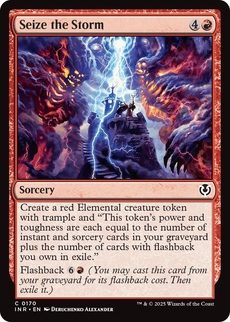 Image for Seize the Storm (170) (Innistrad Remastered) (INR) - Magic: The Gathering