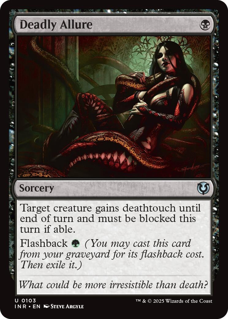 Image for Deadly Allure (103) (Innistrad Remastered) (INR) - Magic: The Gathering