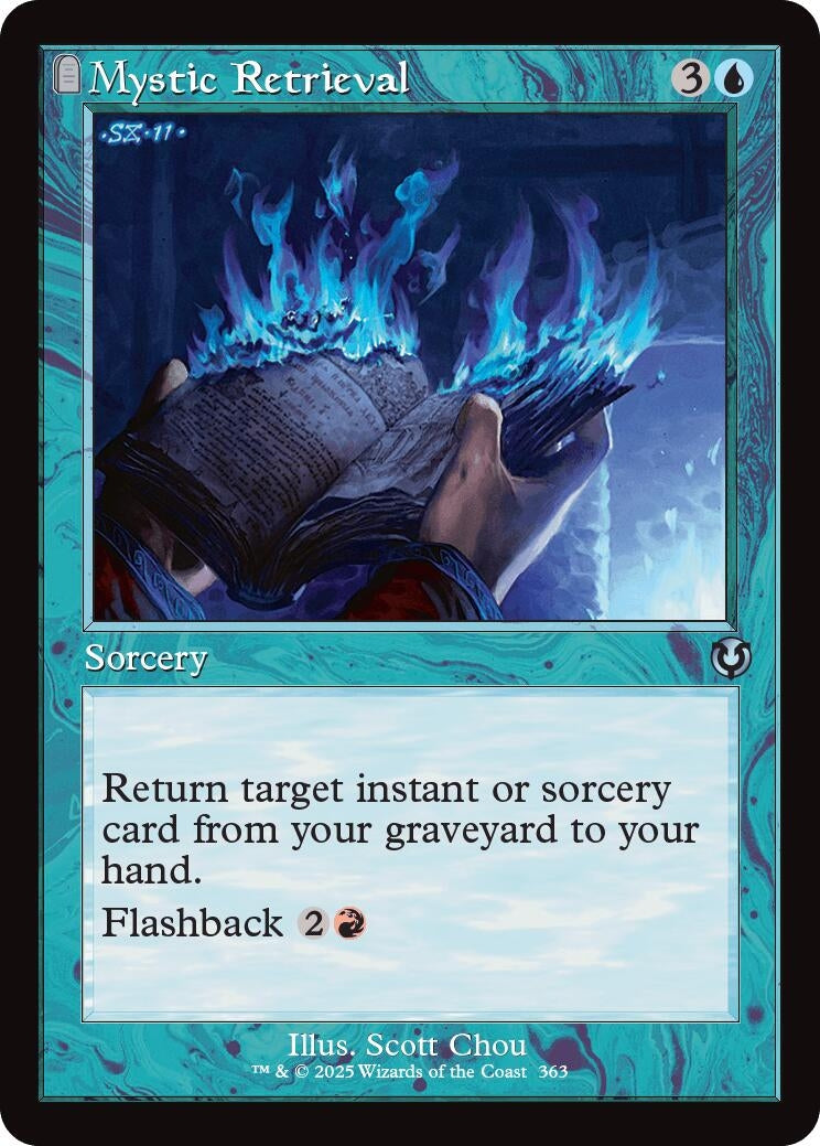 Image for Mystic Retrieval (Retro Frame) (363) (Innistrad Remastered) (INR) - Magic: The Gathering