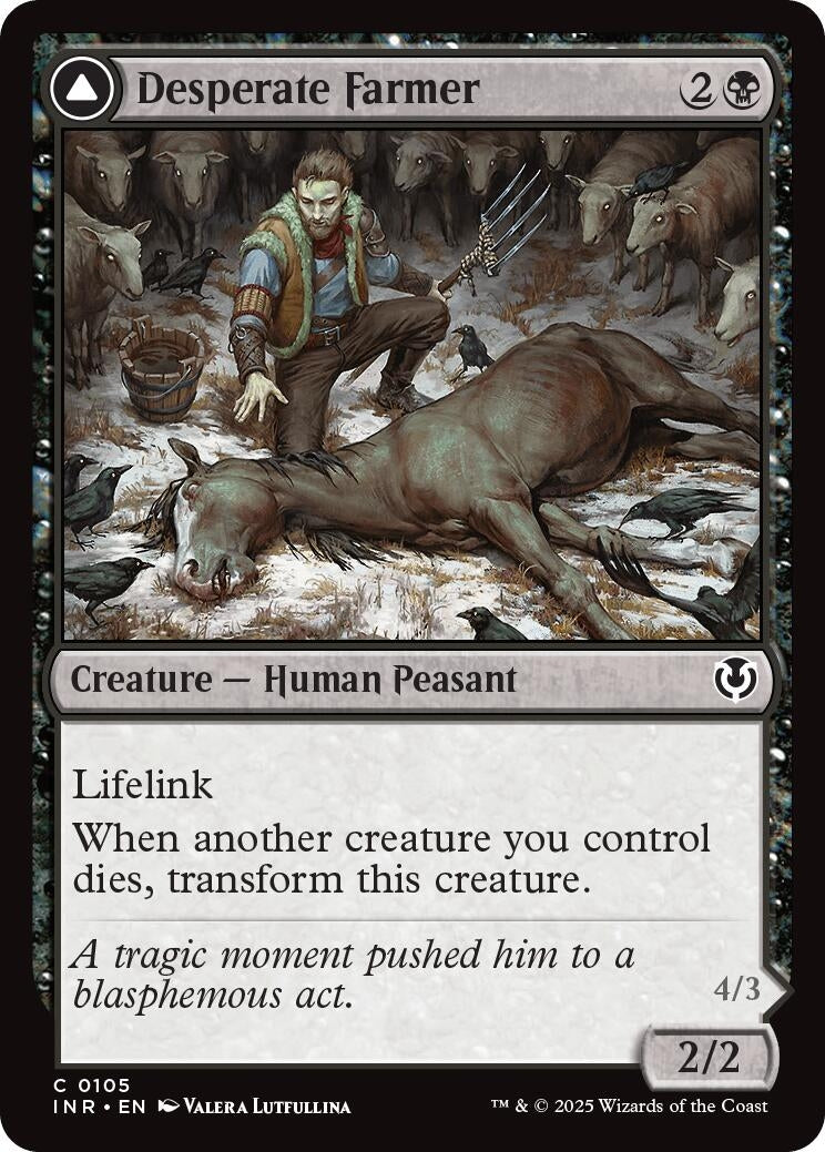 Image for Desperate Farmer (105) (Innistrad Remastered) (INR) - Magic: The Gathering