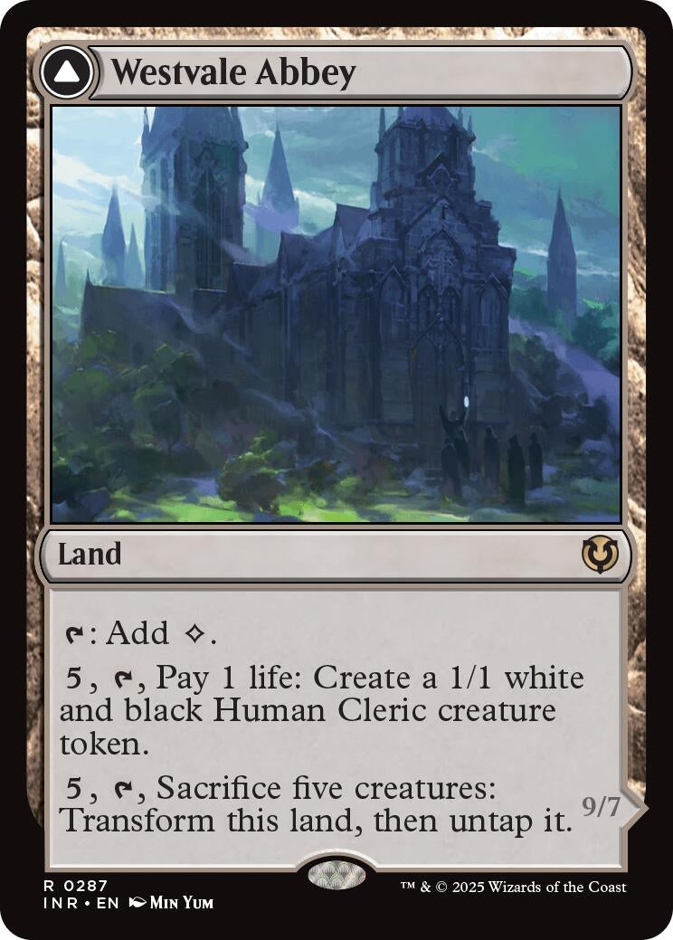 Image for Westvale Abbey (287) (Innistrad Remastered) (INR) - Magic: The Gathering