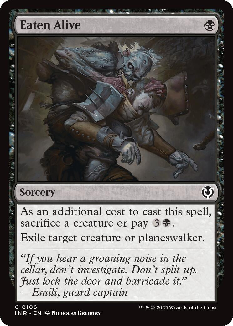 Image for Eaten Alive (106) (Innistrad Remastered) (INR) - Magic: The Gathering