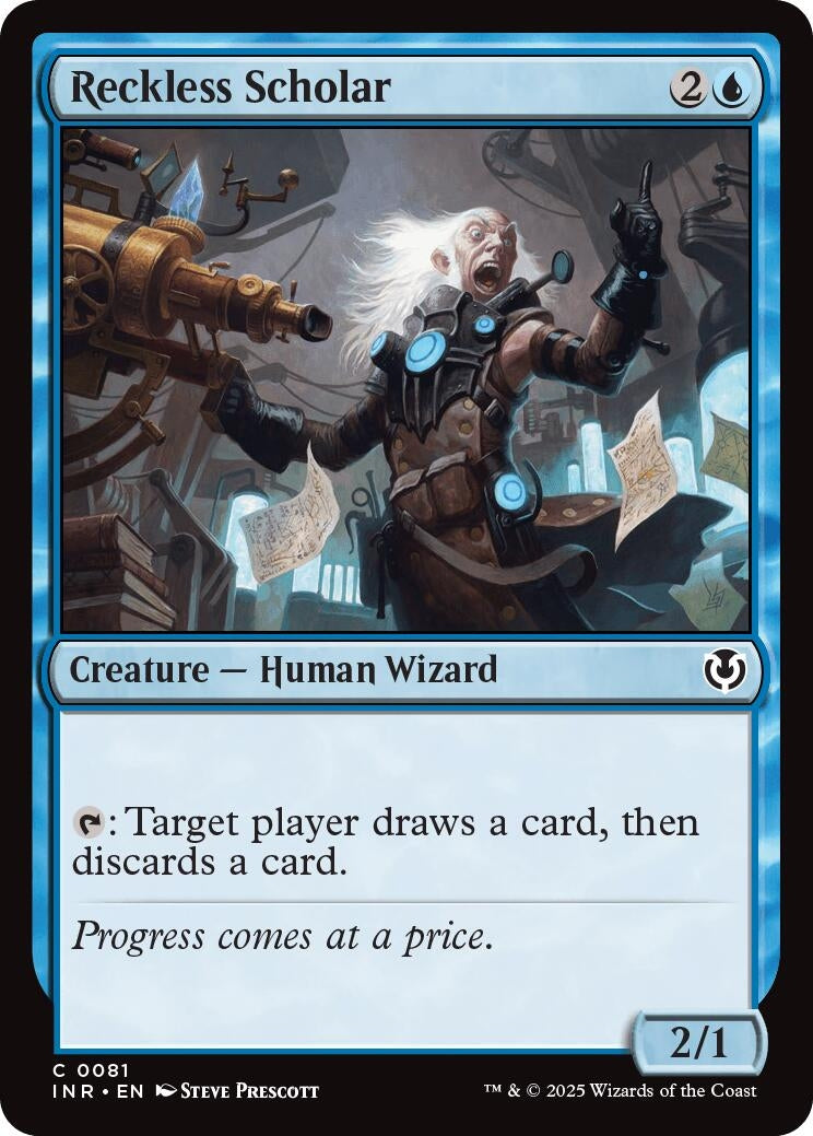 Image for Reckless Scholar (81) (Innistrad Remastered) (INR) - Magic: The Gathering
