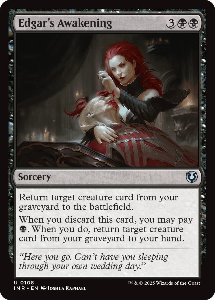 Image for Edgar's Awakening (108) (Innistrad Remastered) (INR) - Magic: The Gathering