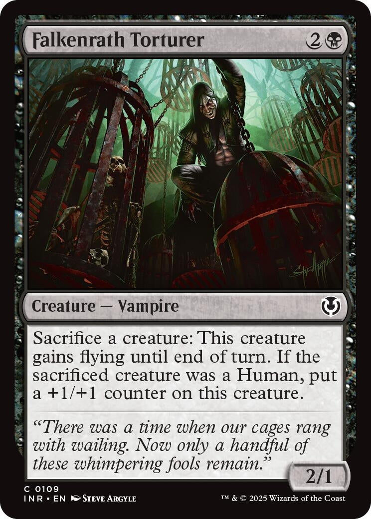 Image for Falkenrath Torturer (109) (Innistrad Remastered) (INR) - Magic: The Gathering