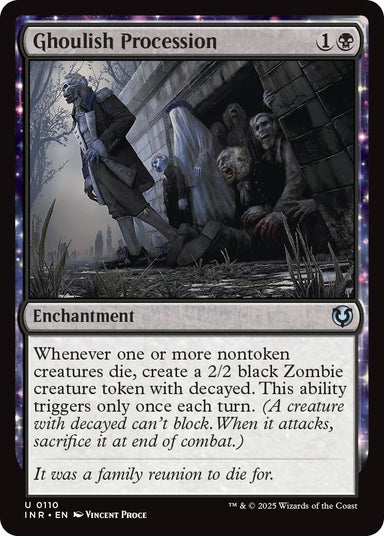 Image for Ghoulish Procession (110) (Innistrad Remastered) (INR) - Magic: The Gathering
