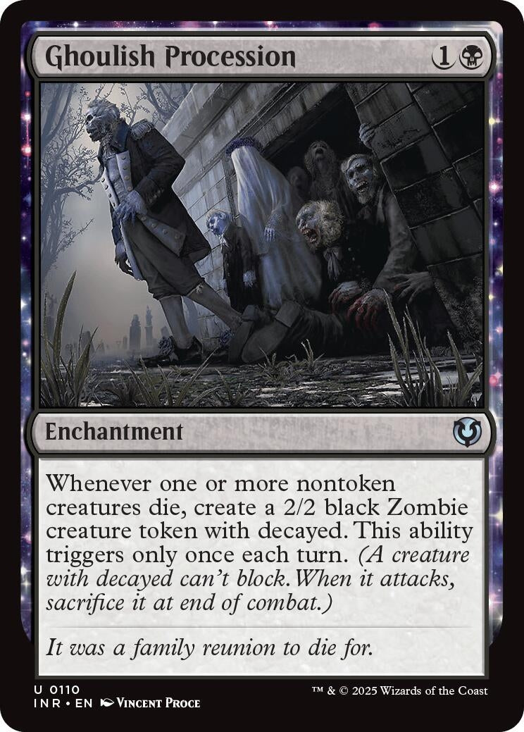Image for Ghoulish Procession (110) (Innistrad Remastered) (INR) - Magic: The Gathering