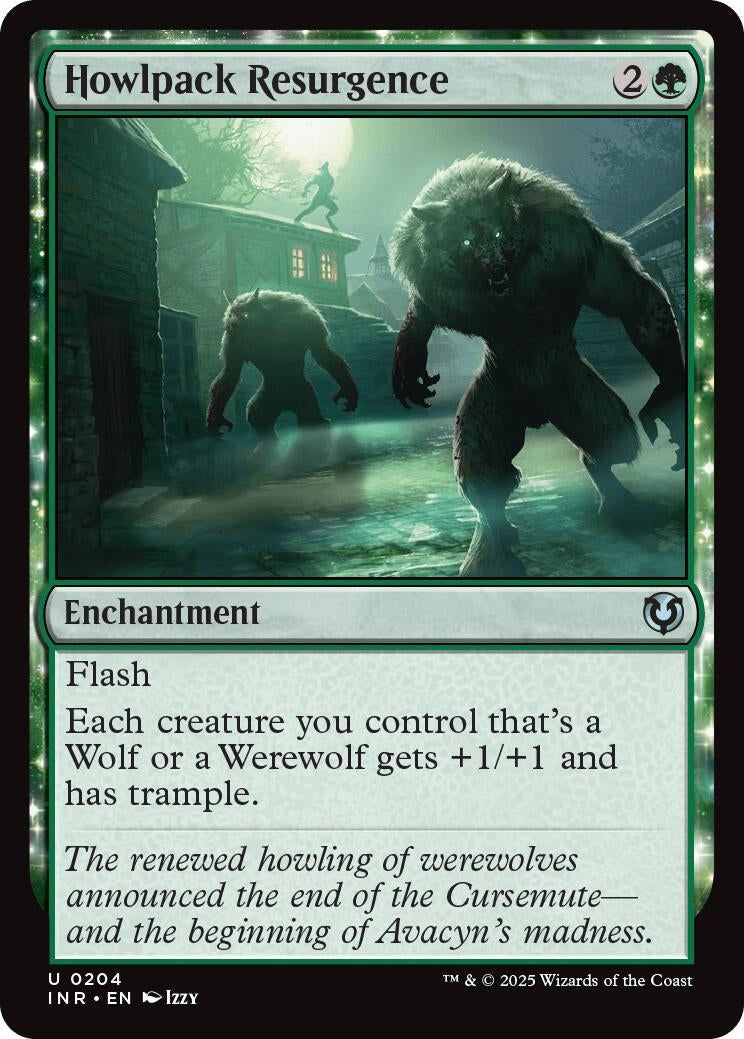 Image for Howlpack Resurgence (204) (Innistrad Remastered) (INR) - Magic: The Gathering