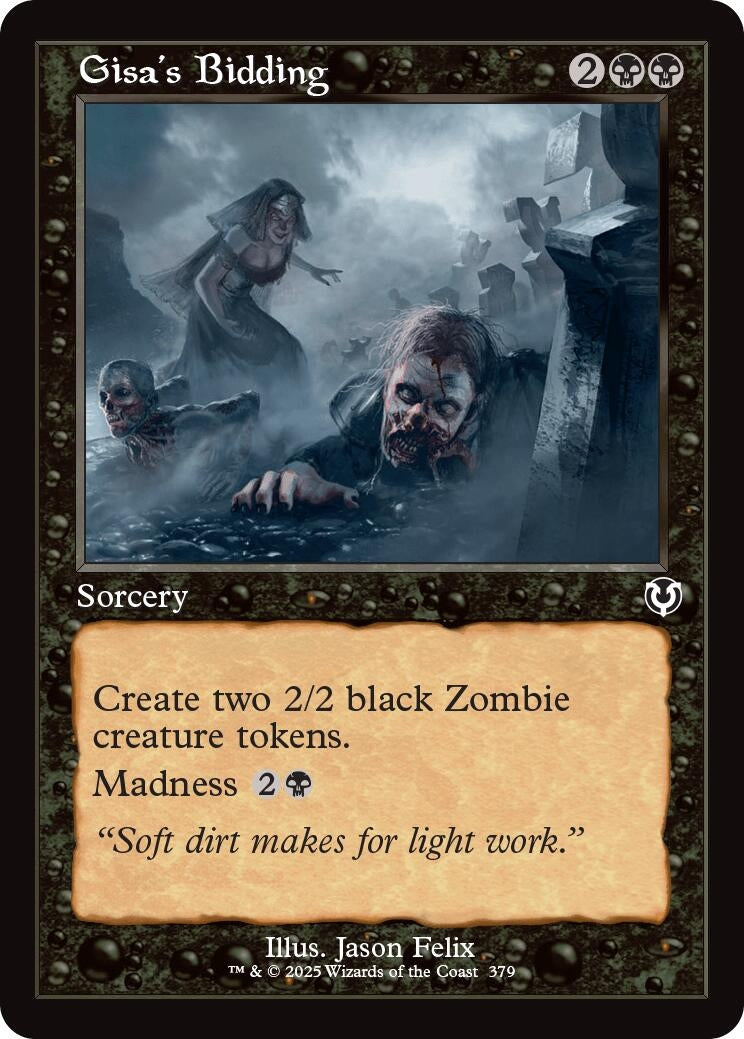Image for Gisa's Bidding (Retro Frame) (379) (Innistrad Remastered) (INR) - Magic: The Gathering