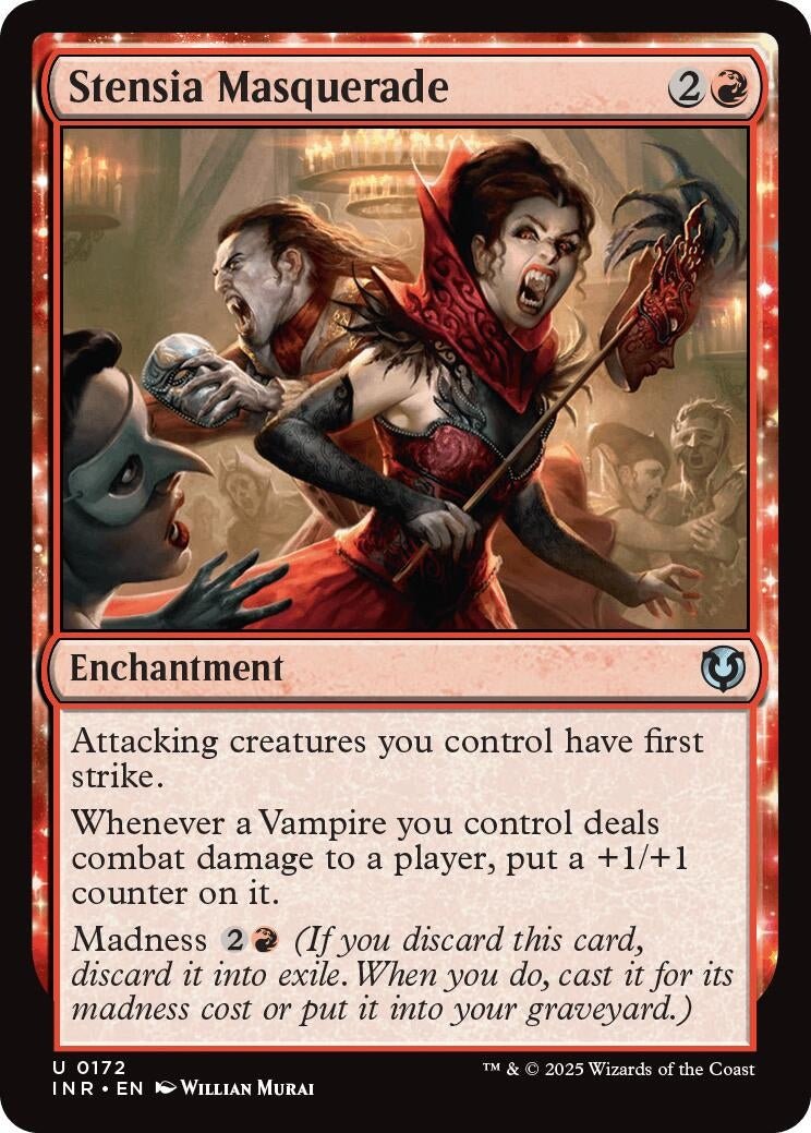 Image for Stensia Masquerade (172) (Innistrad Remastered) (INR) - Magic: The Gathering
