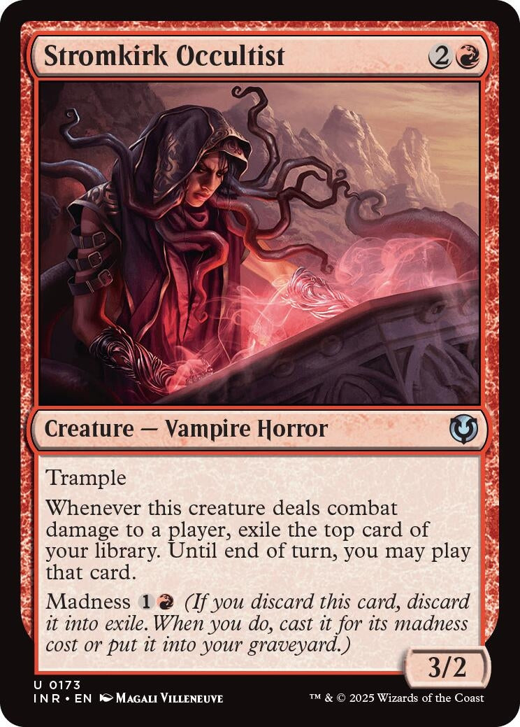 Image for Stromkirk Occultist (173) (Innistrad Remastered) (INR) - Magic: The Gathering