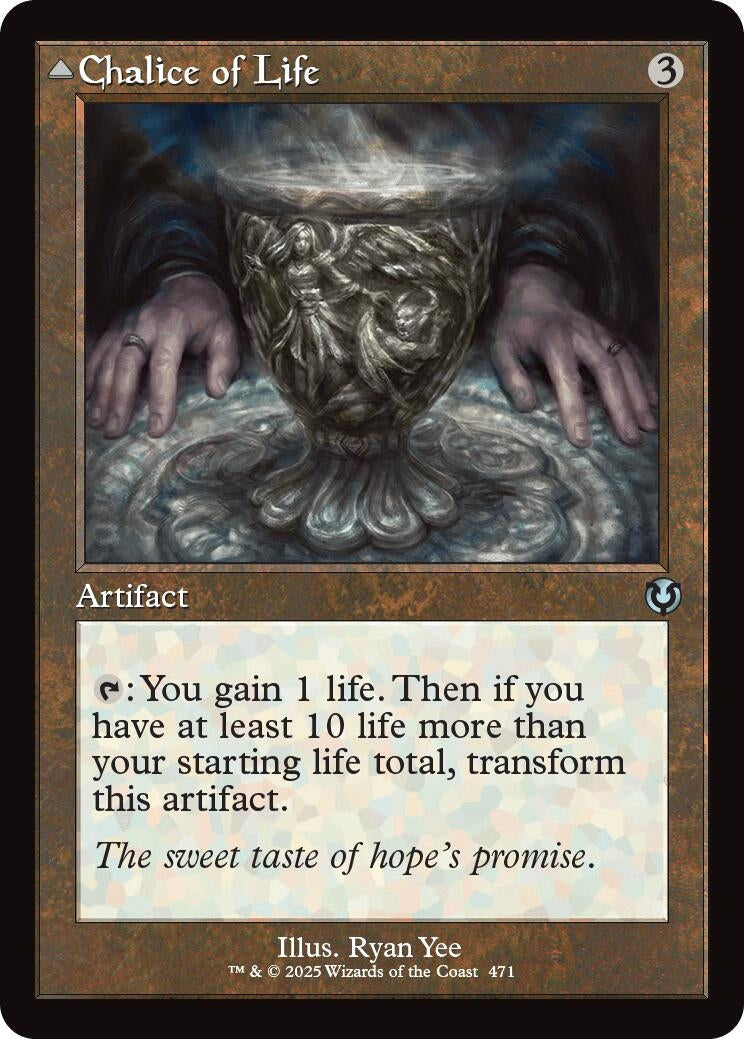 Image for Chalice of Life (Retro Frame) (471) (Innistrad Remastered) (INR) - Magic: The Gathering