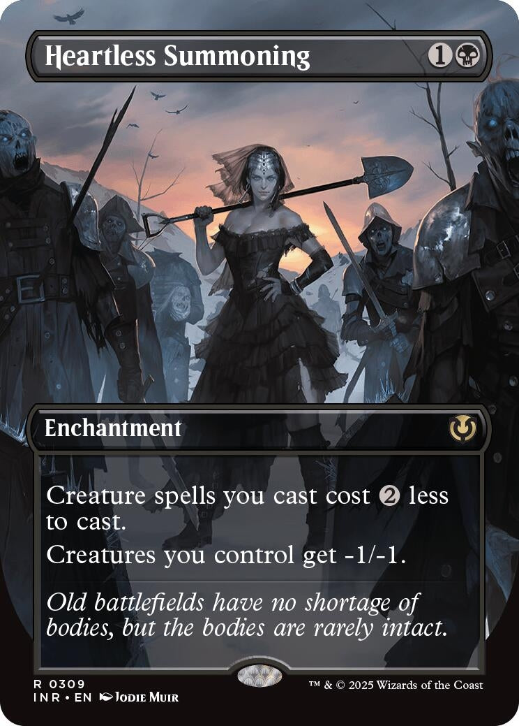Image for Heartless Summoning (Borderless) (309) (Innistrad Remastered) (INR) - Magic: The Gathering
