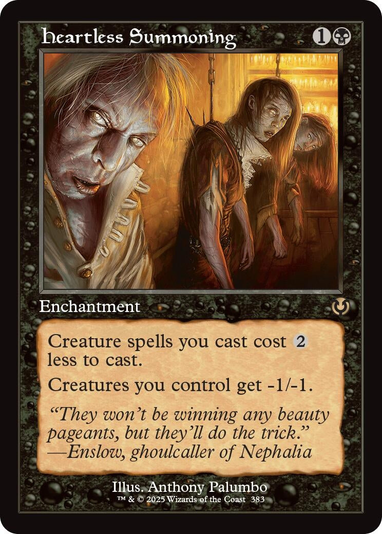 Image for Heartless Summoning (Retro Frame) (383) (Innistrad Remastered) (INR) - Magic: The Gathering