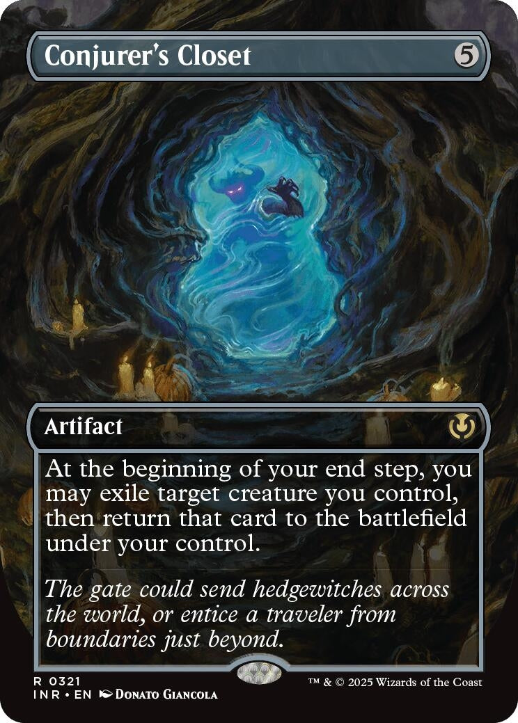 Image for Conjurer's Closet (Borderless) (321) (Innistrad Remastered) (INR) - Magic: The Gathering