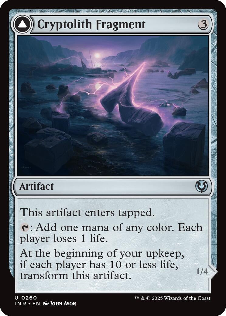 Image for Cryptolith Fragment (260) (Innistrad Remastered) (INR) - Magic: The Gathering