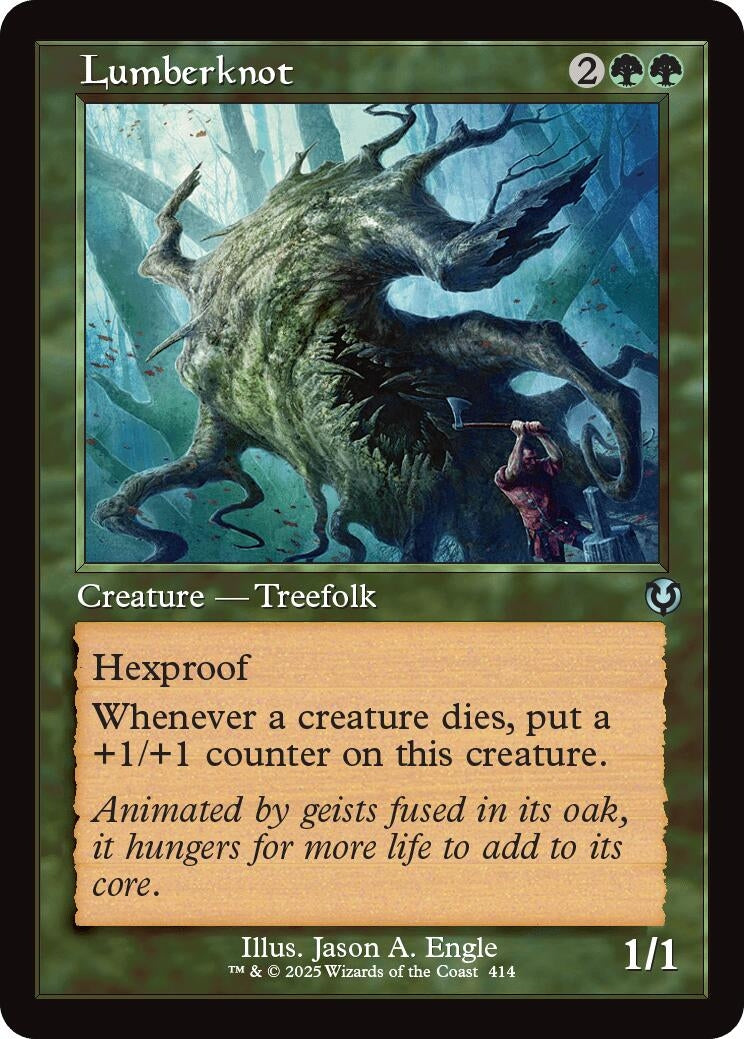 Image for Lumberknot (Retro Frame) (414) (Innistrad Remastered) (INR) - Magic: The Gathering