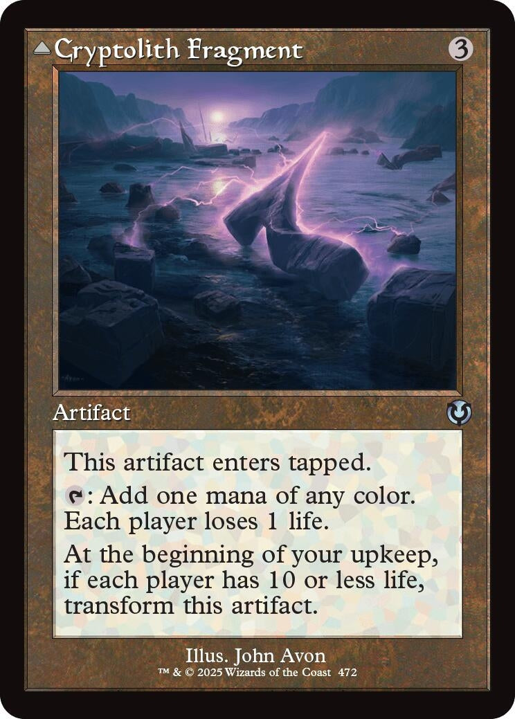 Image for Cryptolith Fragment (Retro Frame) (472) (Innistrad Remastered) (INR) - Magic: The Gathering