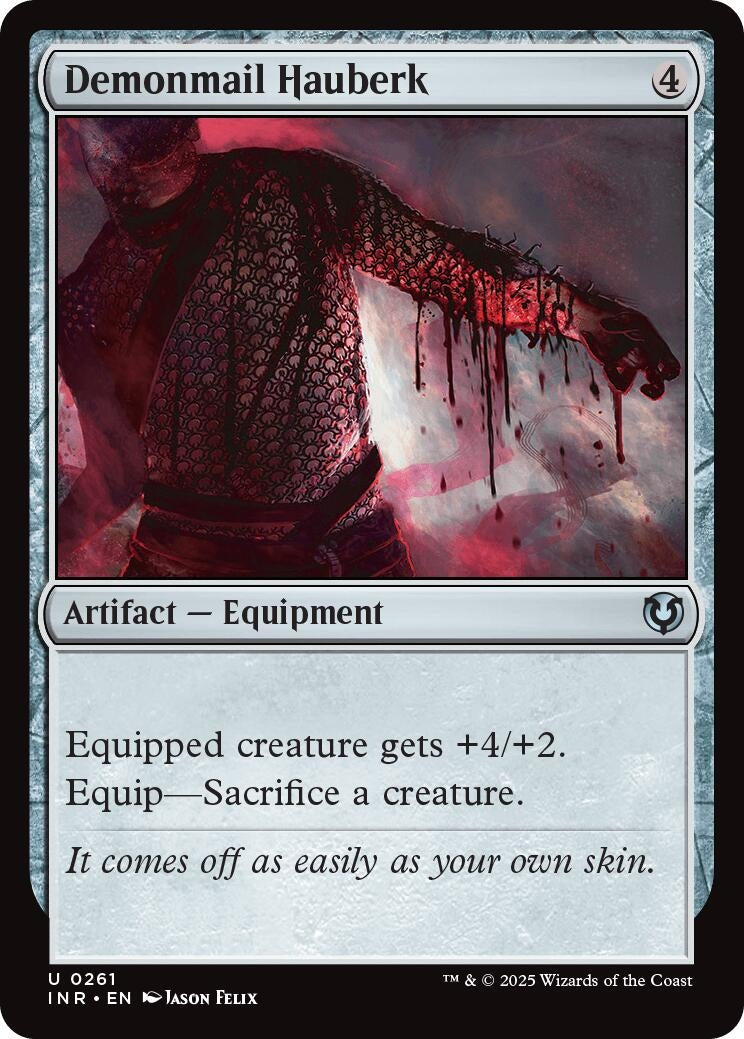Image for Demonmail Hauberk (261) (Innistrad Remastered) (INR) - Magic: The Gathering